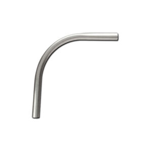 BARRAL CURVO ALUMINIO NATURAL 0.75 x 1.75 MT