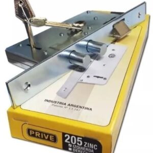 CERRADURA PRIVE 205 ZINC 220