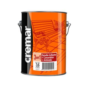 SINTETICO CREMAR SATINADO BLANCO 0,9 LT