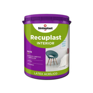 LATEX INTERIOR RECUPLAST MATE 20 LT SINTEPLAST