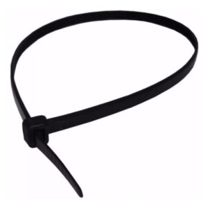 PRECINTO NYLON 4.8 x 400MM NEGRO CROSS x 100