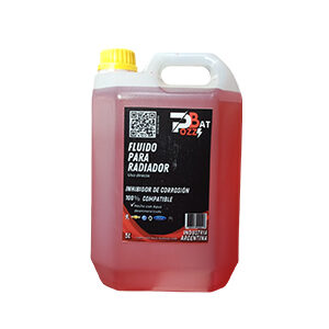 FLUIDO REFRIGERANTE ANTICORROSIVO x 5 LT ROJO