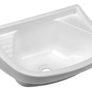 PILETA LAVATORIO PVC MEDIANA AGUA CLARA