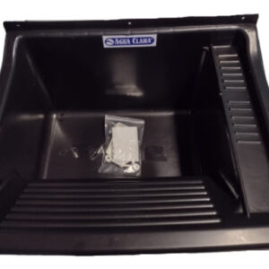 PILETA LAVADERO NEGRA-PLASTICO AGUA CLARA