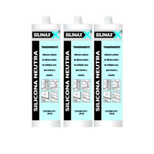 SILICONA NEUTRA TRANSPARENTE 280 CC SILIMAX