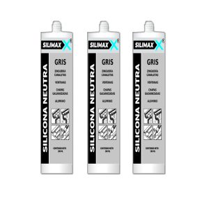 SELLADOR ZINGUERIA Y CANALETAS GRIS 280CC SILIMAX