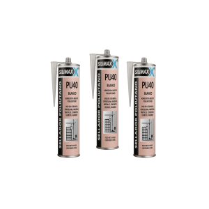 SELLADOR POLIURETANO BLANCO PU-40 SILIMAX