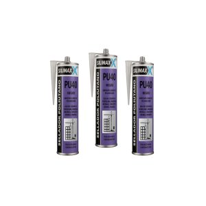 SELLADOR POLIURETANO NEGRO PU-40 SILIMAX