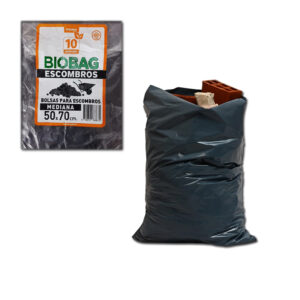 BOLSA P/ ESCOMBROS REFORZADA 50x70 C/U GREEN PLAST