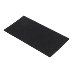 TOPETINA FELPA AUT. RECT 120x4x4 NEGRA BRONZEN