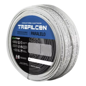 CABLE PARALELO 2 x 1 MM BLANCO APROB TREFILCOM