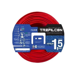 CABLE UNIPOLAR 1 x 1.5 MM APROB ROJO TREFILCOM