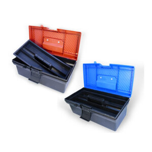 CAJA HERRAMIENTAS C/ DIVISION REFORZADA ROJA-AZUL