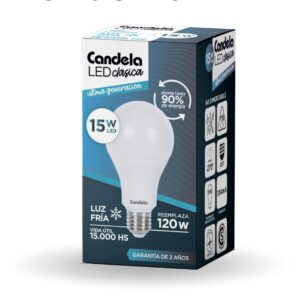 LAMPARA LED 15W LUZ DIA CANDELA