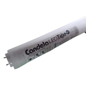 TUBO LED  9W VIDRIO 1 PUNTA CANDELA
