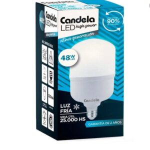 LAMPARA LED 48W LUZ DIA CANDELA