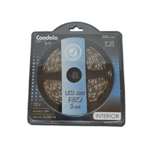 TIRA LED FRIA INTERIOR 12V CANDELA