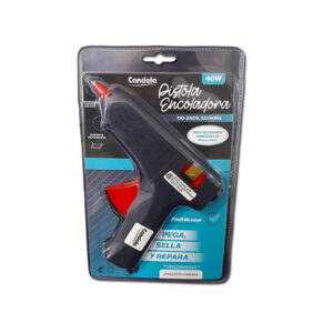 PISTOLA ELECTRICA P/ SILICONA 40 W CANDELA