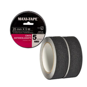 CINTA ANTIDESLIZANTE 25 MM x 5 MT MAXI-TAPE