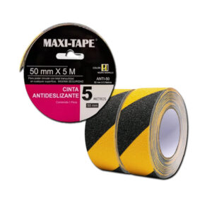 CINTA ANTIDESLIZ 25 MM x 5 MT C/ AMAR MAXI-TAPE