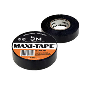 CINTA AISLADORA MAXI-TAPE 5M PVC NEGRO