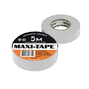 CINTA AISLADORA MAXI-TAPE 5M PVC BLANCO