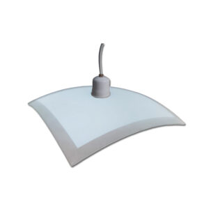 APLIQUE COLGANTE PAÑUELO E27 30x30 VIDRIO CAPOBIAN