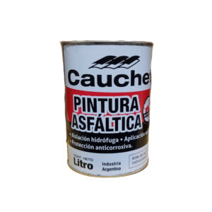 PINTURA ASFALTICA 18 LT CAUCHET AL SOLVENTE