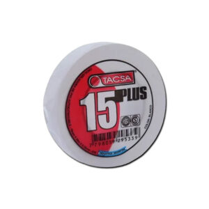 CINTA AISLADORA BLANCA x 20 MT TACSA PLUS