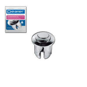 BOTON SUPERIOR CROMO 38 MM DEALER