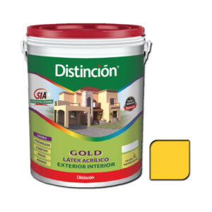 LATEX AMARILLO INT / EXT 1 LT GOLD DISTINCION