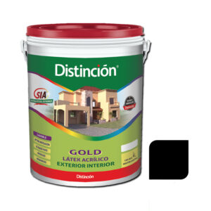 LATEX NEGRO INT / EXT 10 LT GOLD DISTINCION