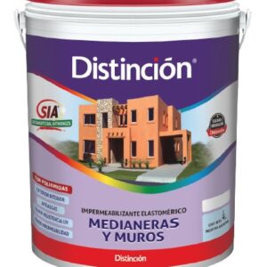 IMPERMEABILIZANTE MEDIANERAS Y MUROS BLANCO 20LT