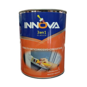 ESMALTE SINTETICO NEGRO BRILLANTE 1 LT INNOVA