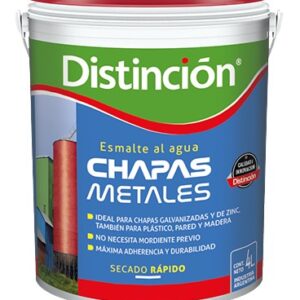 SINTETICO AL AGUA CHAP / MET 1LT BLANCO DISTINCION