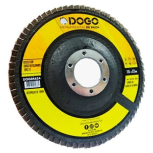 DISCO FLAP OX ALUMINIO 115 GRANO 120 DOGO / NORTON