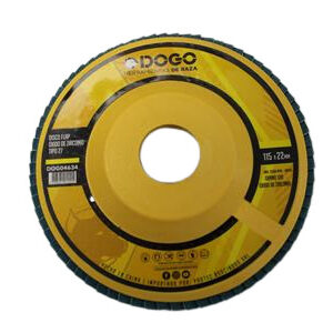 DISCO FLAP OX ZIRCONIO 115 GRANO 80 DOGO / GREEN
