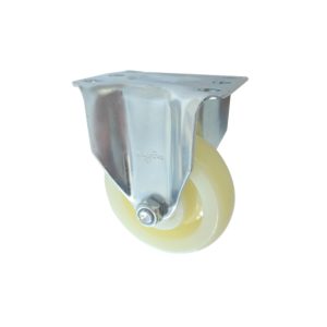 RUEDA PPN MARFIL BASE FIJA 50MM