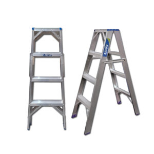 ESCALERA ALUMINIO DOBLE FAMILIAR 4 ESCALON ALPINA