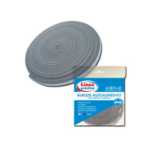 BURLETE AUTOADHESIVO LINEA P 20 - 15 MM x 5 MT