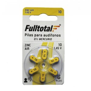 PILA AUDIFONO FULLTOTAL N° 10