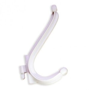 PERCHA 2 SOPORTES PVC GINYPLAS