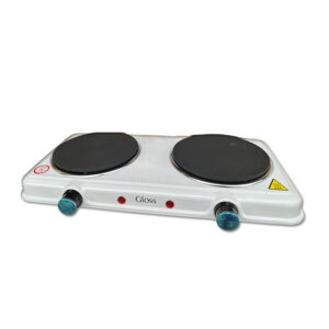 ANAFE ELECTRICO 2 HORNALLA 2000 W BLANCO GLOSS