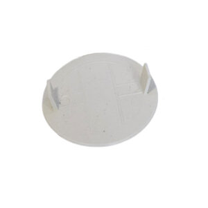 TAPA OCTOGONAL CHICA PRESION PVC BLANCO