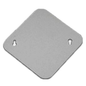 TAPA CUADRADA 10 x 10 PVC P/ TORNILLO