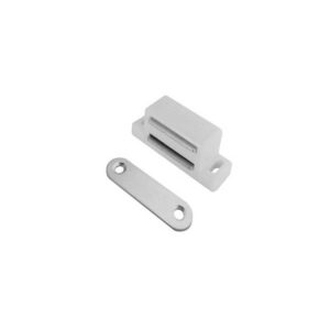 IMAN P/ PUERTA 30 MM BLANCO