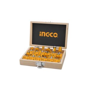 SET x 12 PZS FRESAS 6MM P/ ROUTER INGCO