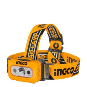 LINTERNA VINCHA MINERO LED 200 LUMENES INGCO
