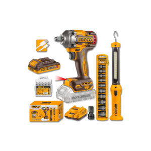 LLAVE IMPACTO 20V (2 BAT+CARG+LINT+ACCS) INGCO