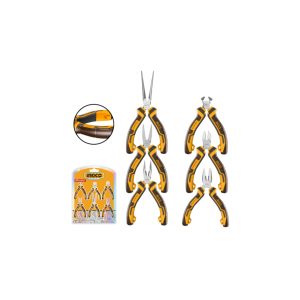 SET x 6 MINI PINZAS Y ALICATES ELECTRONICA INGCO